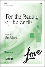 For the Beauty of the Earth SATB choral sheet music cover Thumbnail